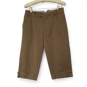 Y2k brown Xhilaration capri pants
